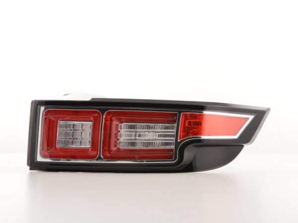 Set de feux arrières LED Land Rover Range Rover Evoque à partir de 2011 chrome -