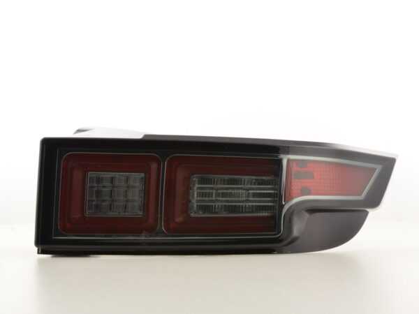 Set de feux arrières LED Land Rover Range Rover Evoque à partir de 2011 noir -