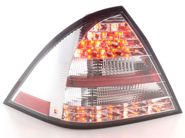 Kit feux arrière LED Mercedes Classe C type W203 Limo 05-07 chrome - – Image 3