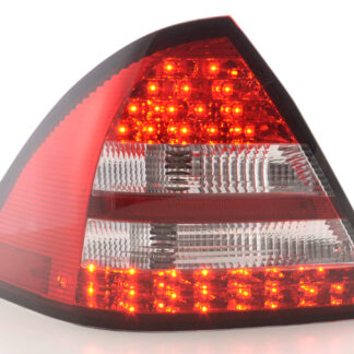 Kit feux arrières LED Mercedes Classe C W203 Limo 05-07 rouge / clair -