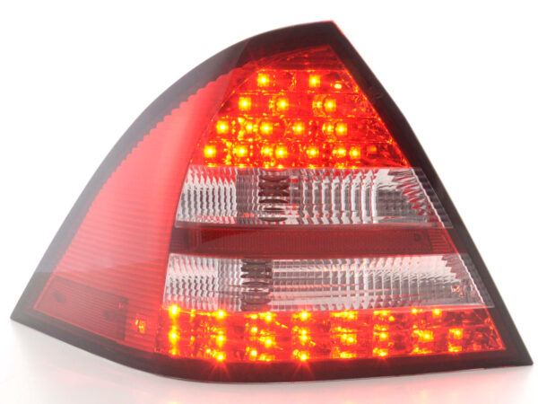 Kit feux arrière LED Mercedes Classe C W203 Limo 01-04 rouge / clair - – Image 2