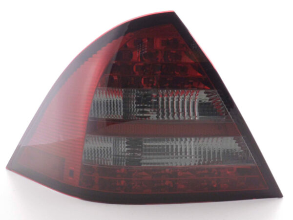 Kit feux arrière LED Mercedes Classe C W203 Limo 05-07 rouge / noir - – Image 6