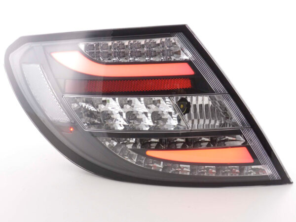 Kit feux arrière LED Mercedes Classe C type W204 07-11 noir -