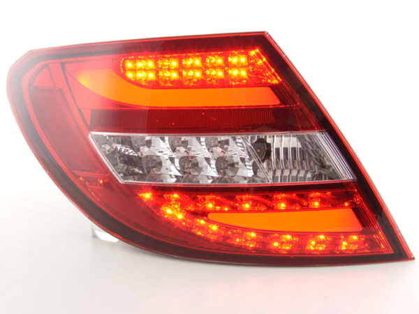 Kit feux arrières LED Mercedes Classe C type W204 2011- rouge / clair - – Image 3