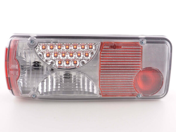 Kit feux arrière LED Mercedes Zetros 08- chrome -