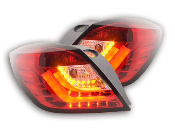 Kit feux arrières à LED Opel Astra H GTC 04-08 rouge / clair -