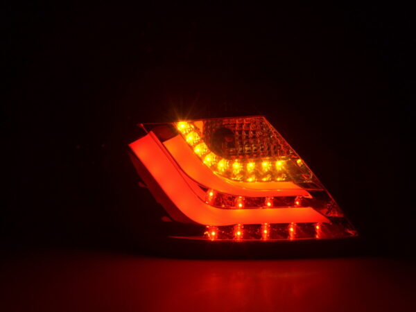 Feux arrière à LED Opel Astra H 3 portes année 04-08 rouge / noir - – Image 5