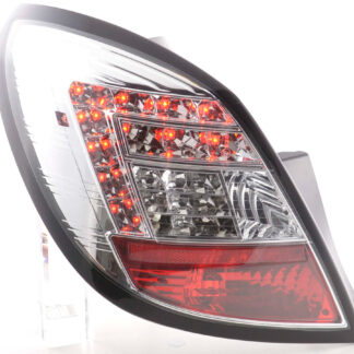 Kit feux arrières LED Opel Corsa D 5 portes 06-10 chrome -