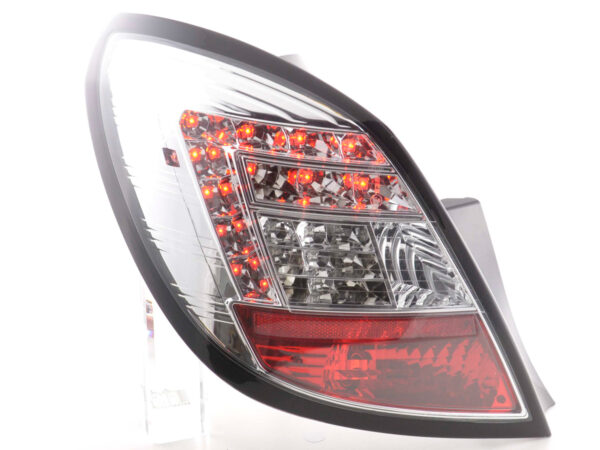 Kit feux arrières LED Opel Corsa D 5 portes 06-10 chrome - – Image 2