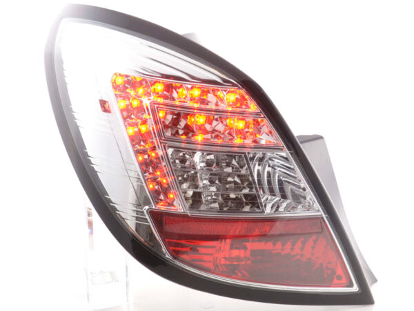 Kit feux arrières LED Opel Corsa D 5 portes 06-10 chrome - – Image 3