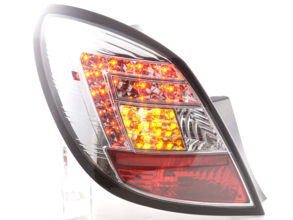 Kit feux arrières LED Opel Corsa D 5 portes 06-10 chrome - – Image 4