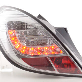 Kit feux arrières LED Opel Corsa D 3 portes 06-10 chrome -