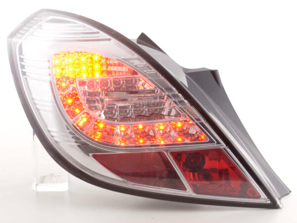 Kit feux arrières LED Opel Corsa D 3 portes 06-10 chrome - – Image 3