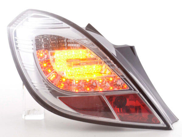 Kit feux arrières LED Opel Corsa D 3 portes 06-10 chrome - – Image 4