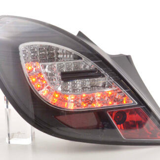 Kit feux arrières LED Opel Corsa D 3 portes 06-10 noir -