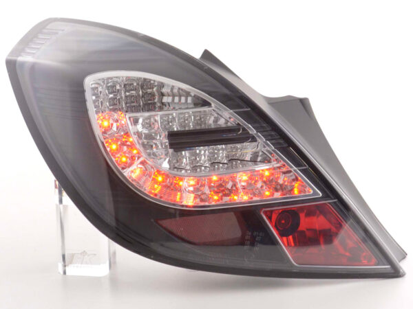 Kit feux arrières LED Opel Corsa D 3 portes 06-10 noir - – Image 2
