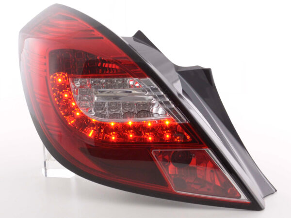 Feux arrières LED Set Opel Corsa D 3 portes 06-10 rouge / clair -