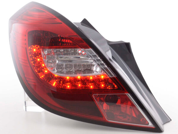 Feux arrières LED Set Opel Corsa D 3 portes 06-10 rouge / clair - – Image 2