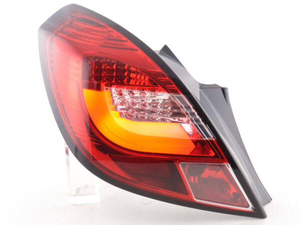 Feux arrières LED Set Opel Corsa D 3 portes 06-10 rouge / clair - – Image 2