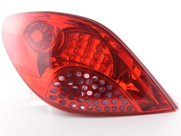 Kit feux arrières LED Peugeot 207 06-09 rouge - – Image 4