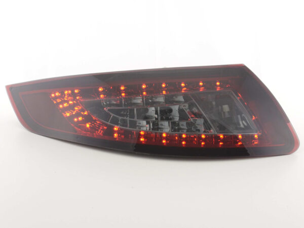 Kit feux arrière à LED Porsche 911 type 997 05-09 rouge / noir -