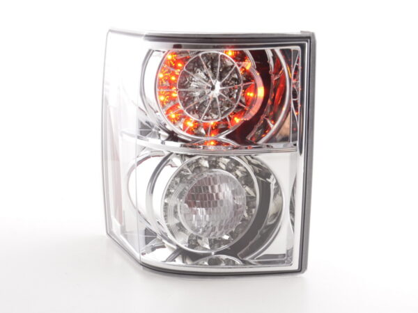 Feux arrière à LED Land Rover Range Rover 02-05 chrome avec clignotants à LED -