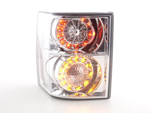 Feux arrière à LED Land Rover Range Rover 02-05 chrome avec clignotants à LED - – Image 3