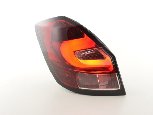 Feux arrière à LED Skoda Fabia 5 portes à partir de 2007 clair / rouge - – Image 2