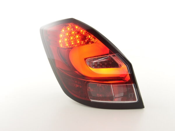 Feux arrière à LED Skoda Fabia 5 portes à partir de 2007 clair / rouge - – Image 3