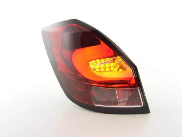 Feux arrière à LED Skoda Fabia 5 portes à partir de 2007 clair / rouge - – Image 4