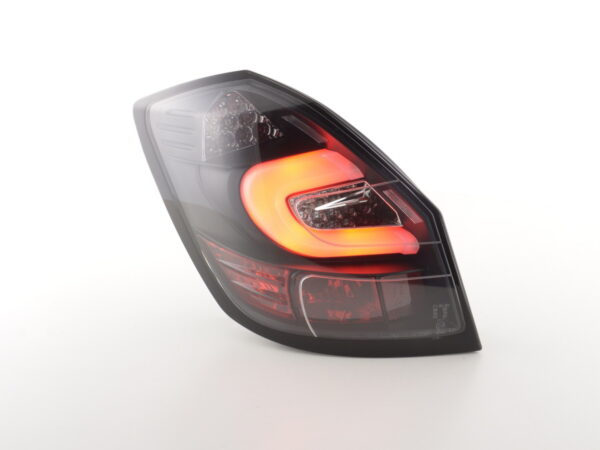 Feux arrière à LED Skoda Fabia 5 portes à partir de 2007 noir - – Image 2