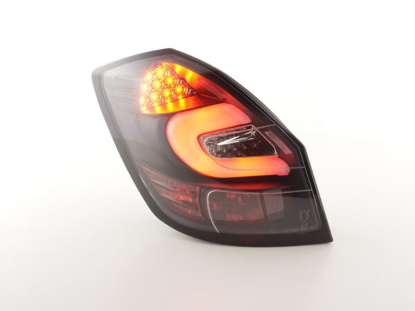 Feux arrière à LED Skoda Fabia 5 portes à partir de 2007 noir - – Image 3