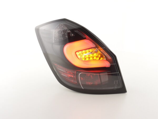Feux arrière à LED Skoda Fabia 5 portes à partir de 2007 noir - – Image 4