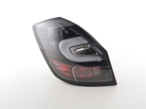 Feux arrière à LED Skoda Fabia 5 portes à partir de 2007 noir - – Image 7