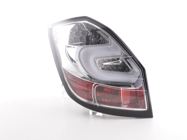 Jeu de feux arrière à LED Skoda Fabia 5J 5 portes. 07-10 chromé - – Image 6