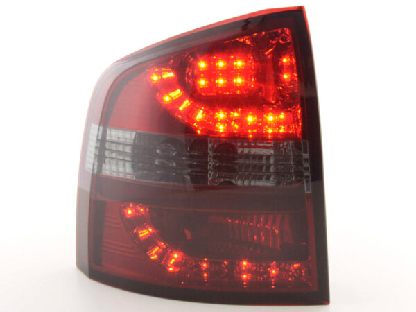 Set feux arrières LED Skoda Octavia Combi type 1Z 05-12 rouge / noir - – Image 3