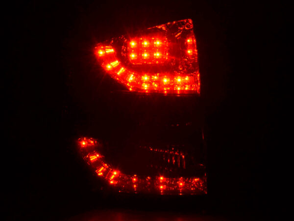 Set feux arrières LED Skoda Octavia Combi type 1Z 05-12 rouge / noir - – Image 5