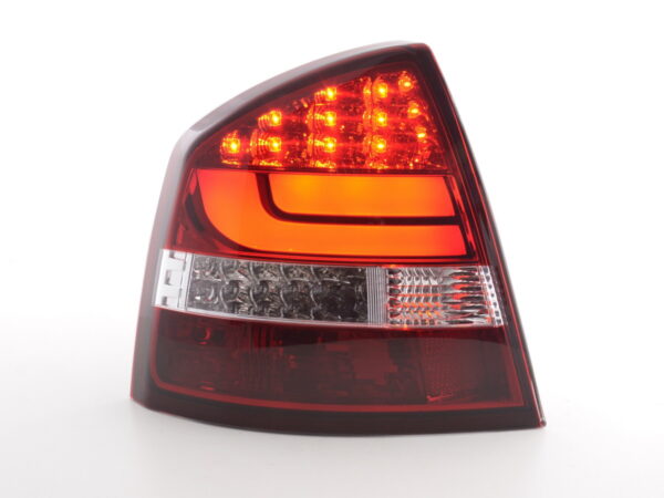 Set feux arrières LED Skoda Octavia 1Z Limo 05-12 rouge / clair - – Image 2