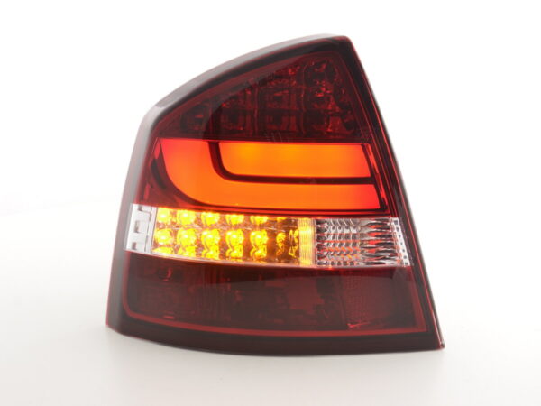 Set feux arrières LED Skoda Octavia 1Z Limo 05-12 rouge / clair - – Image 3