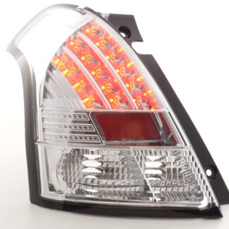 Kit feux arrières LED Suzuki Swift 04-10 chrome -