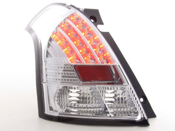 Kit feux arrières LED Suzuki Swift 04-10 chrome - – Image 2