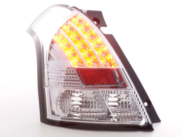 Kit feux arrières LED Suzuki Swift 04-10 chrome - – Image 3