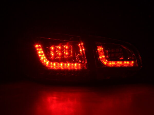 Kit feux arrière LED VW Golf 6 (1K) 08-13 rouge / noir - – Image 3