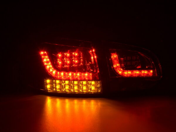 Kit feux arrière LED VW Golf 6 (1K) 08-13 rouge / noir - – Image 4