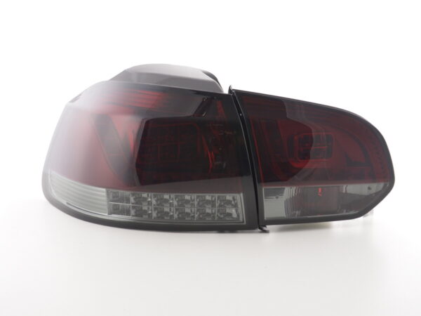 Kit feux arrière LED VW Golf 6 (1K) 08-13 rouge / noir - – Image 5