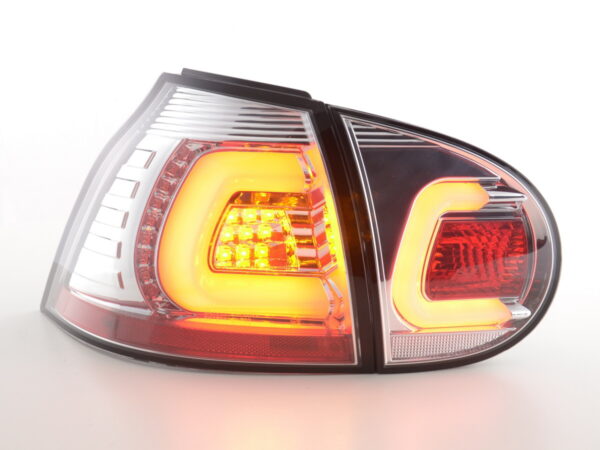 Kit feux arrières LED VW Golf 5 03-08 chrome - – Image 3
