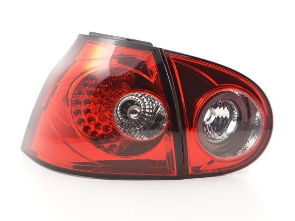 Kit feux arrières LED VW Golf 5 type 1K 2003-2008 rouge pour conduite à droite - – Image 5