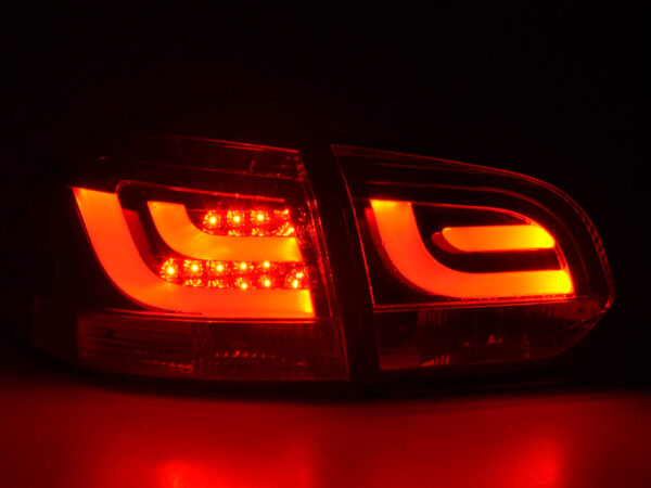 Kit feux arrières LED VW Golf 6 type 1K 2008-2012 rouge / clair - – Image 3