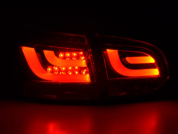Kit feux arrières LED VW Golf 6 type 1K 2008-2012 rouge / noir - – Image 3