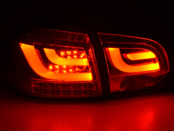 Set feux arrières LED VW Golf 6 type 1K 2008-2012 chrome avec clignotants LED - – Image 4